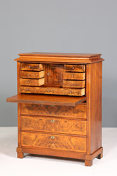 Wunderschöner Louis Philippe Sekretär um 1880 Gründerzeit Vertiko Antik Schrank Chiffoniere
