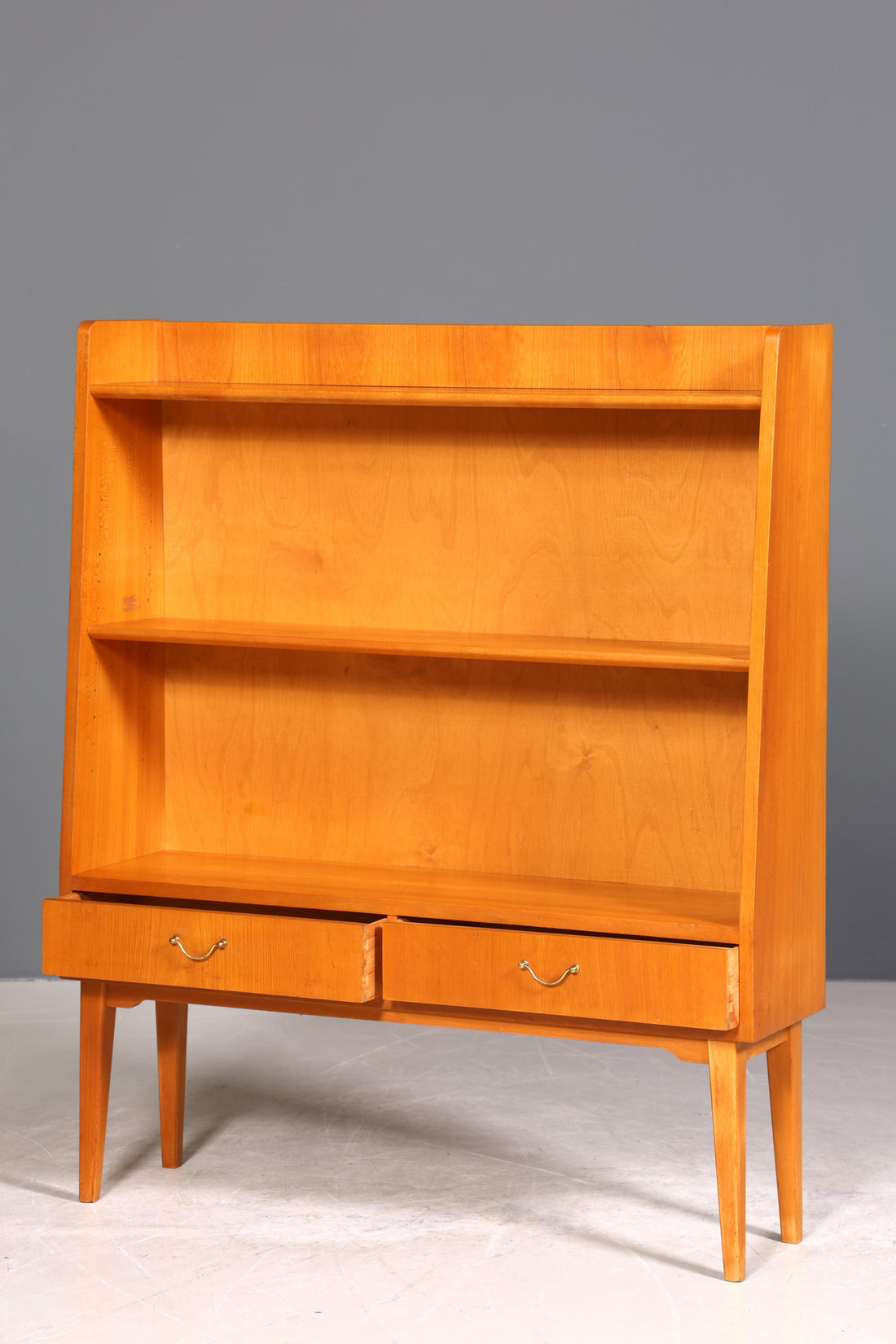 Schlichtes Mid Century Regal Vintage Bücherregal Retro Buchablage 60s Bookshelf