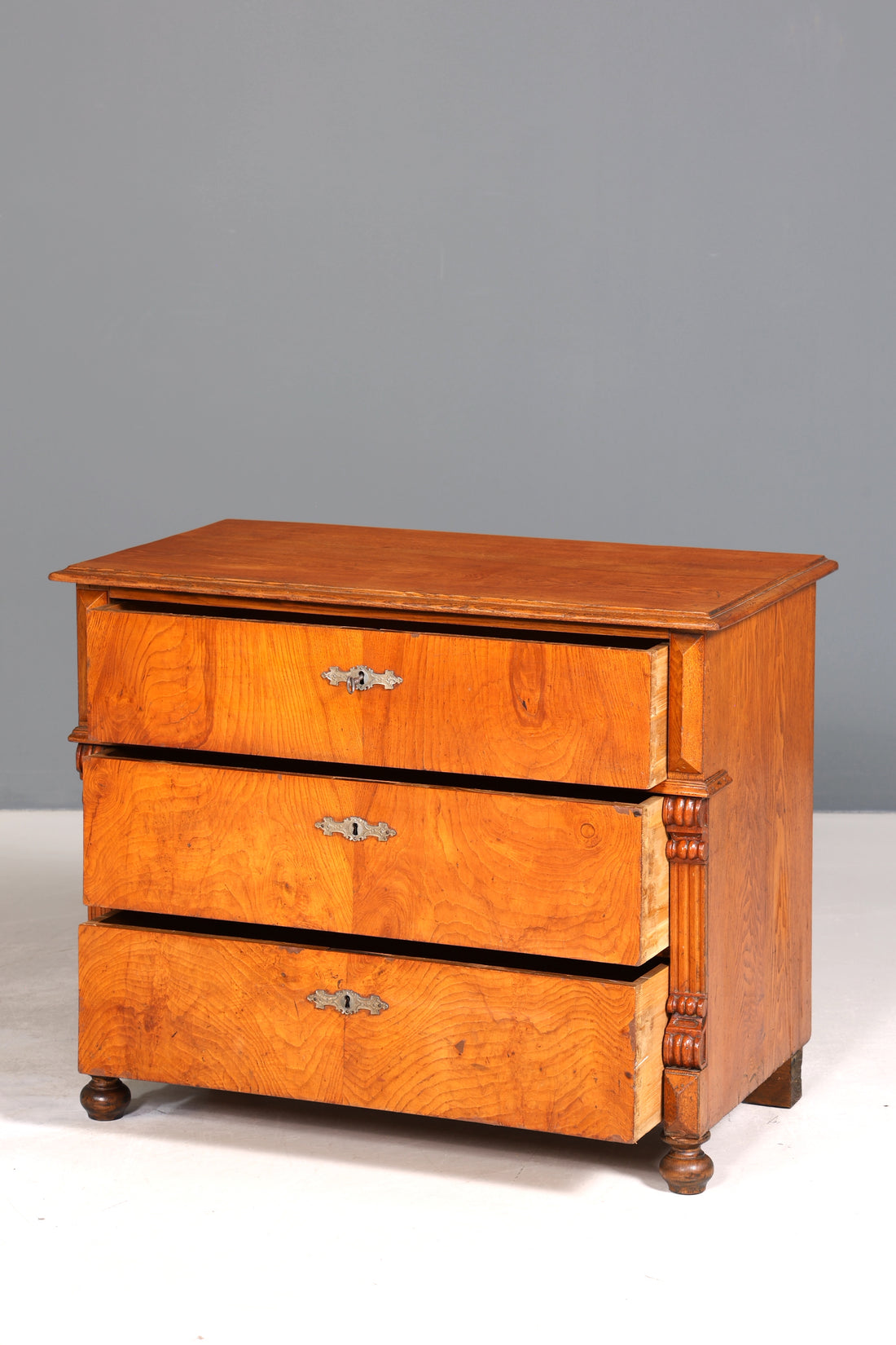 Wunderschöne Gründerzeit Kommode Louis Philippe echt Holz Schubladen Kommode Sideboard um 1880