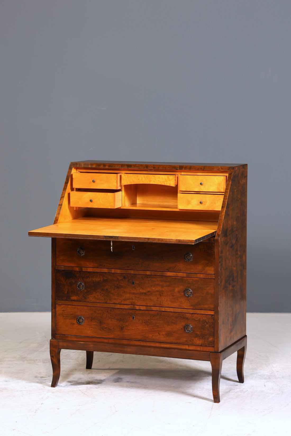 Wunderschöner Sekretär im Art Deco Stil Antik um 1930 Büro Kommode Schreibkommode