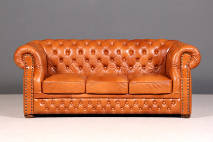 G650 Finish Wunderschönes Original Chesterfield Centurion Sofa 3- Sitzer echt Leder Couch (Kopie)