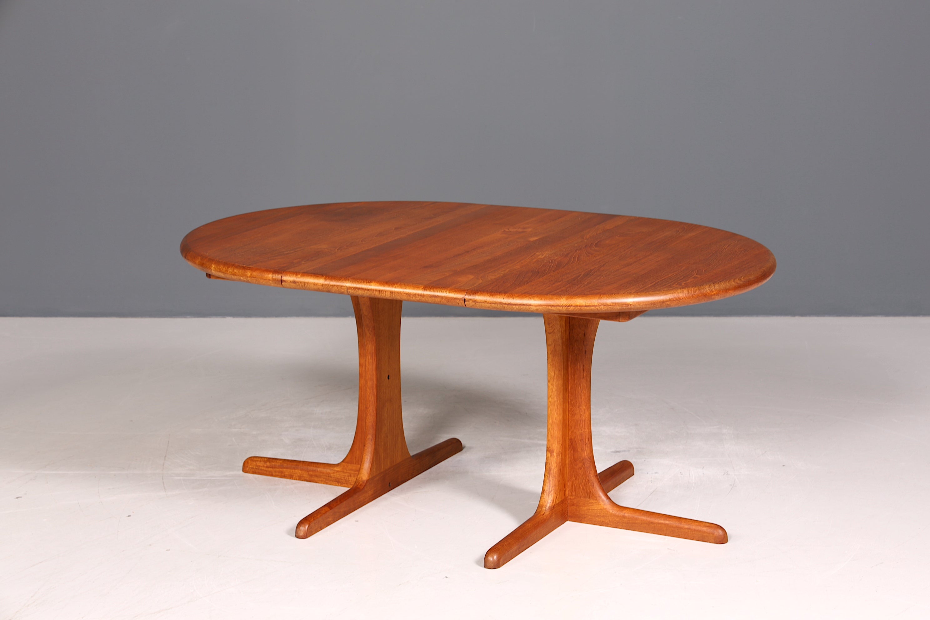 Traumhafter Mid Century Esstisch ausziehbarer Danish Design Juul Kristensen Stil Teak Holz Küchentisch Esszimmer Tisch