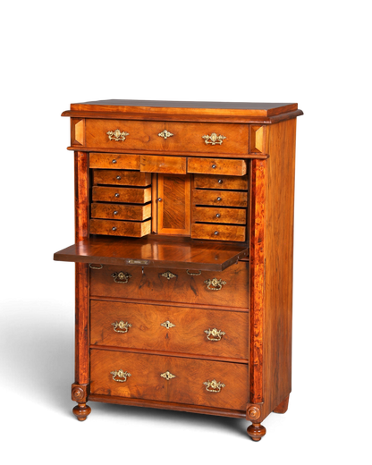Wunderschöner Gründerzeit Sekretär Kommode Jugendstil Schubladenkommode Antik Vertiko