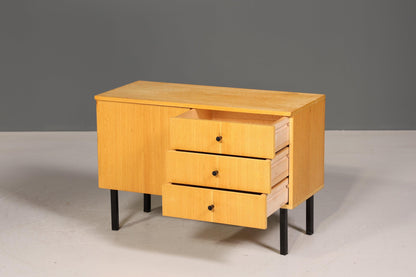 Schlichte Mid Century Kommode Vintage Flur Kommode Retro Klappkommode 70s - Kommode
