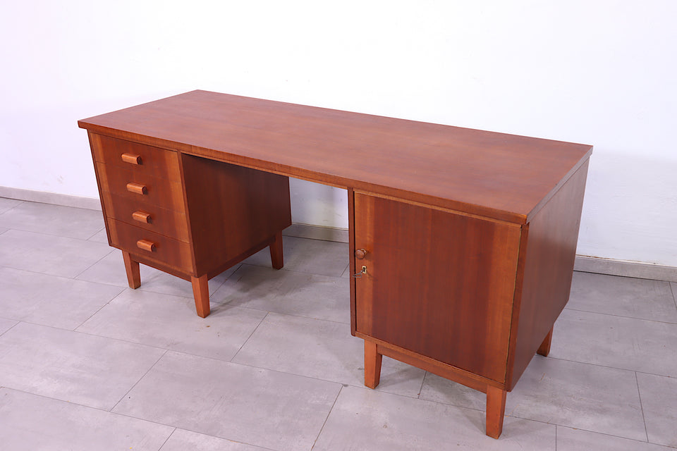 Schlichter Mid Century Schreibtisch Danish Design Tisch