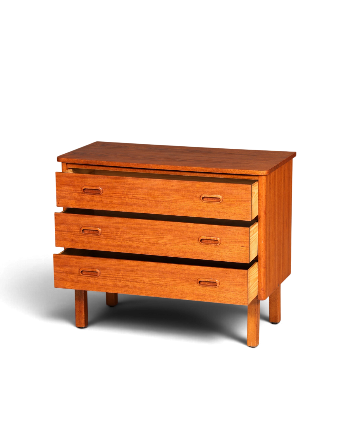 Traumhafte Mid Century Kommode Teak Holz Sideboard Vintage Schubladen Kommode Wäschekommode