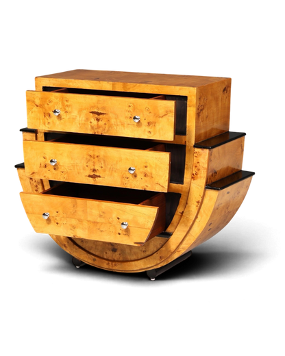 Edle Art Deco Stil Sideboard Wandkonsole Biedermeier Antik Stil Kommode