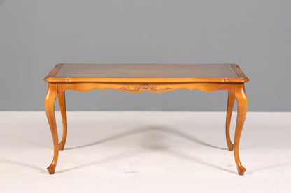 Wunderschöner Chippendale Couchtisch Wiener Geflecht Tisch Barock Stil Wohnzimmer Tisch