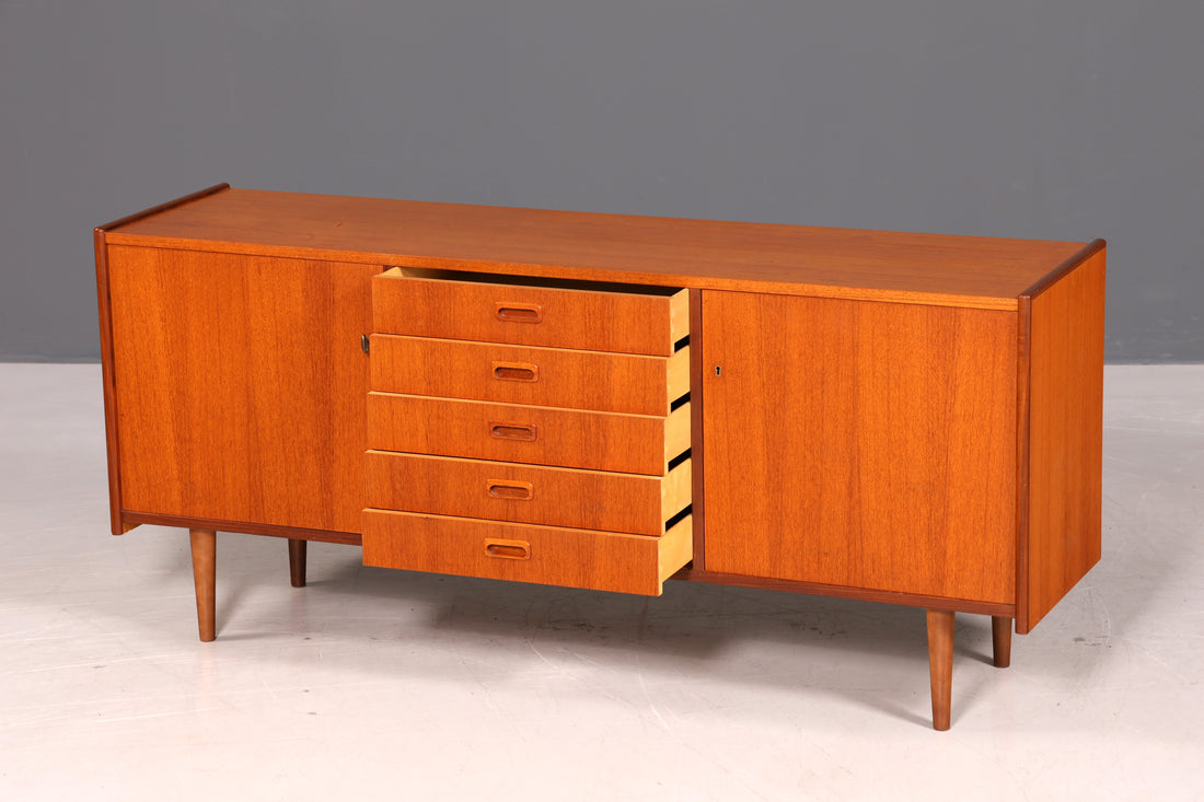 G613 Finish cm Wunderschönes Mid Century Sideboard Vintage TV Kommode 60s Schrank (Kopie)