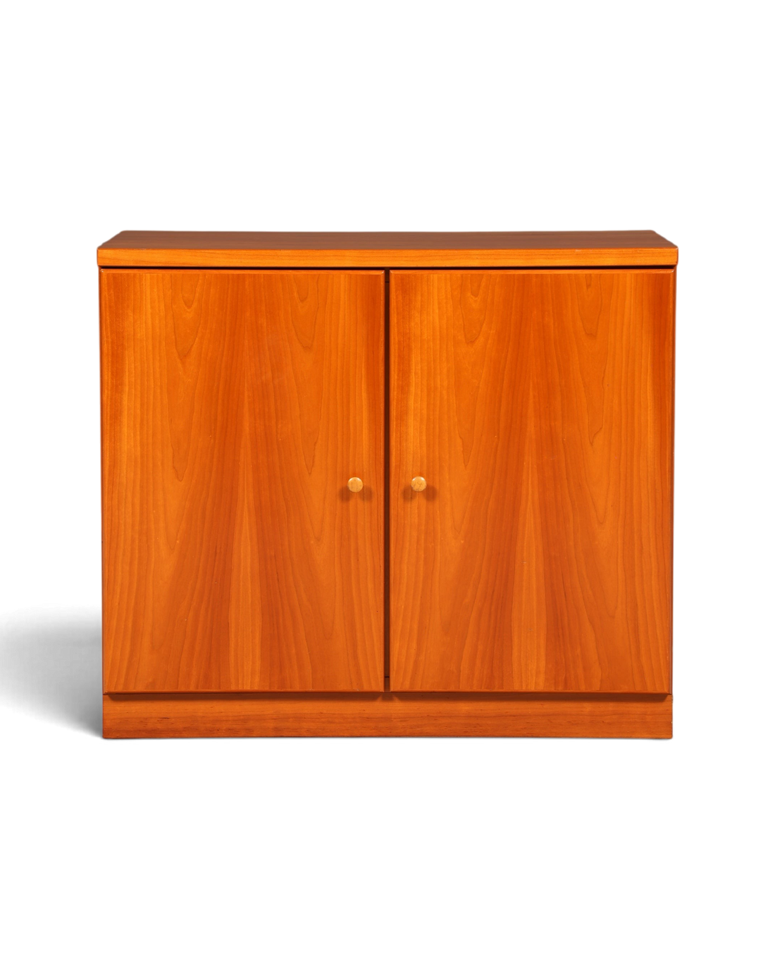 Hauptstadt Möblerei H837 Sideboard aus Teakholz mit zwei Türen und schlichter Front