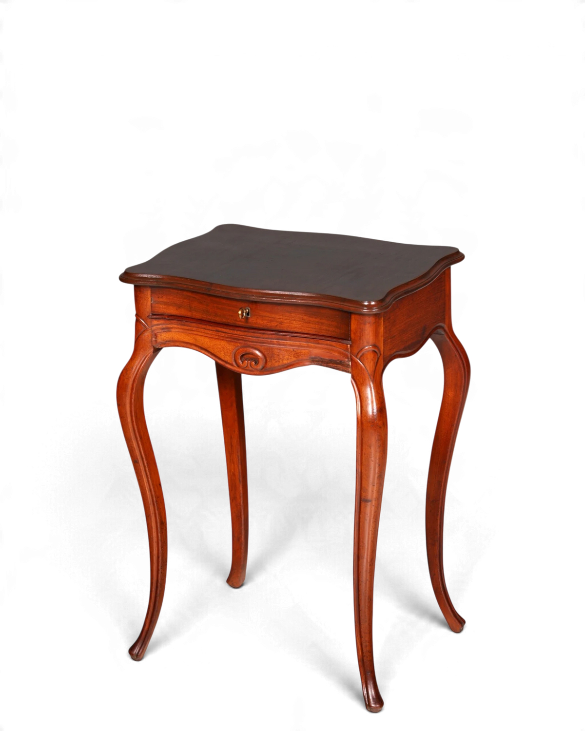Delicate Louis Philippe Sewing Table, Antique Side Table, Occasional Table, Solid Wood, Biedermeier