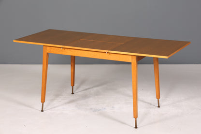 Traumhafter Mid Century Küchentisch Vintage Tisch ausziehbar und höhenverstellbar Esszimmer Tisch VEB