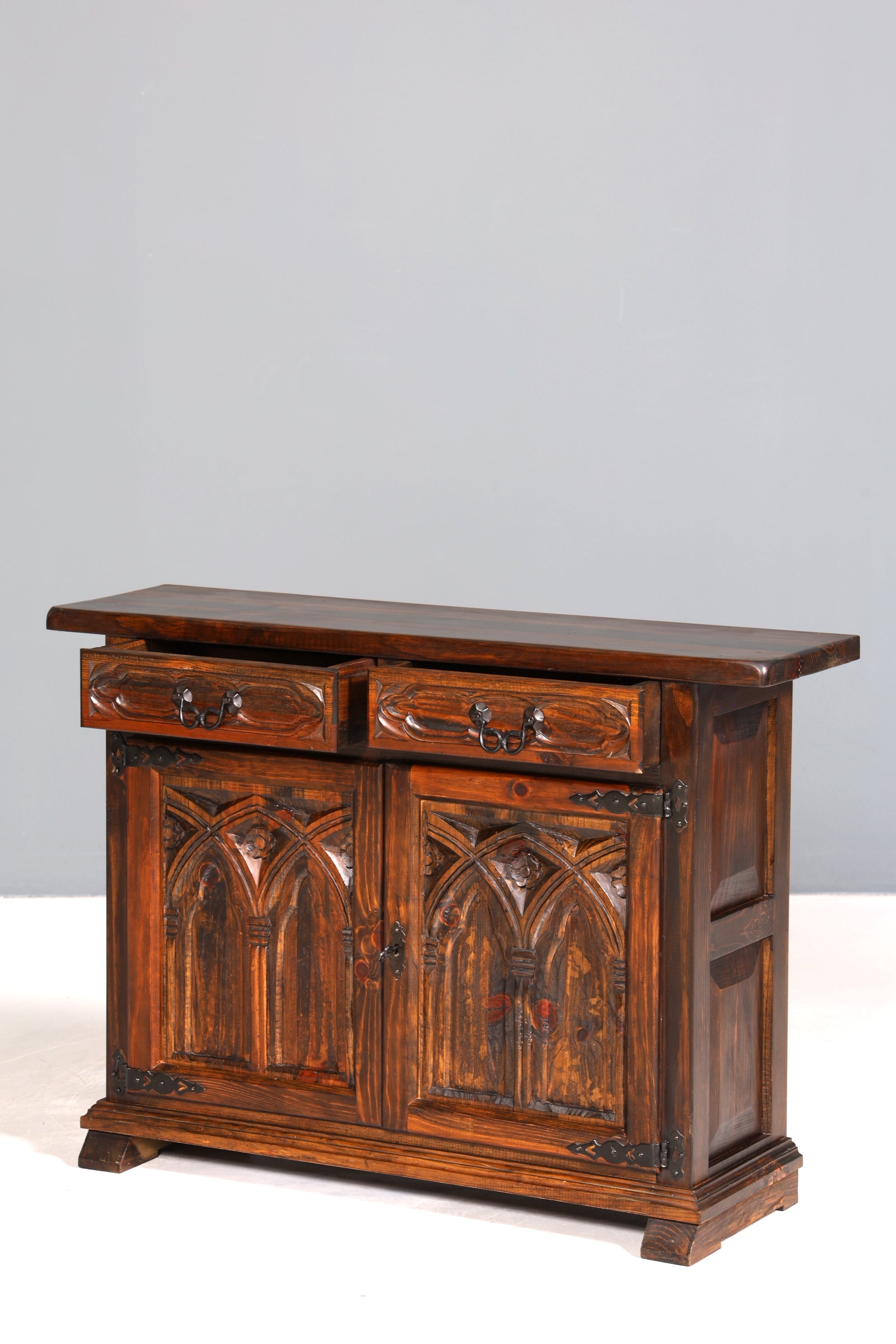 Wunderschöner Spanischer Schrank echt Holz Kommode rustikales Sideboard