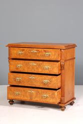 Stilvolle Gründerzeit Kommode Jugendstil Antik Sideboard Schubladenkommode Wäschekommode
