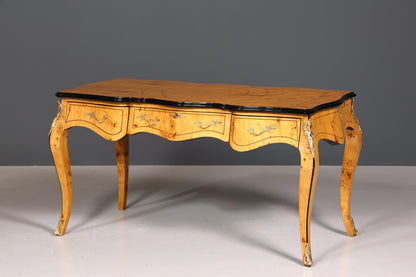 Eleganter Schreibtisch im Biedermeier Stil Bürotisch Birke Office Desk - Hauptstadt Möblerei