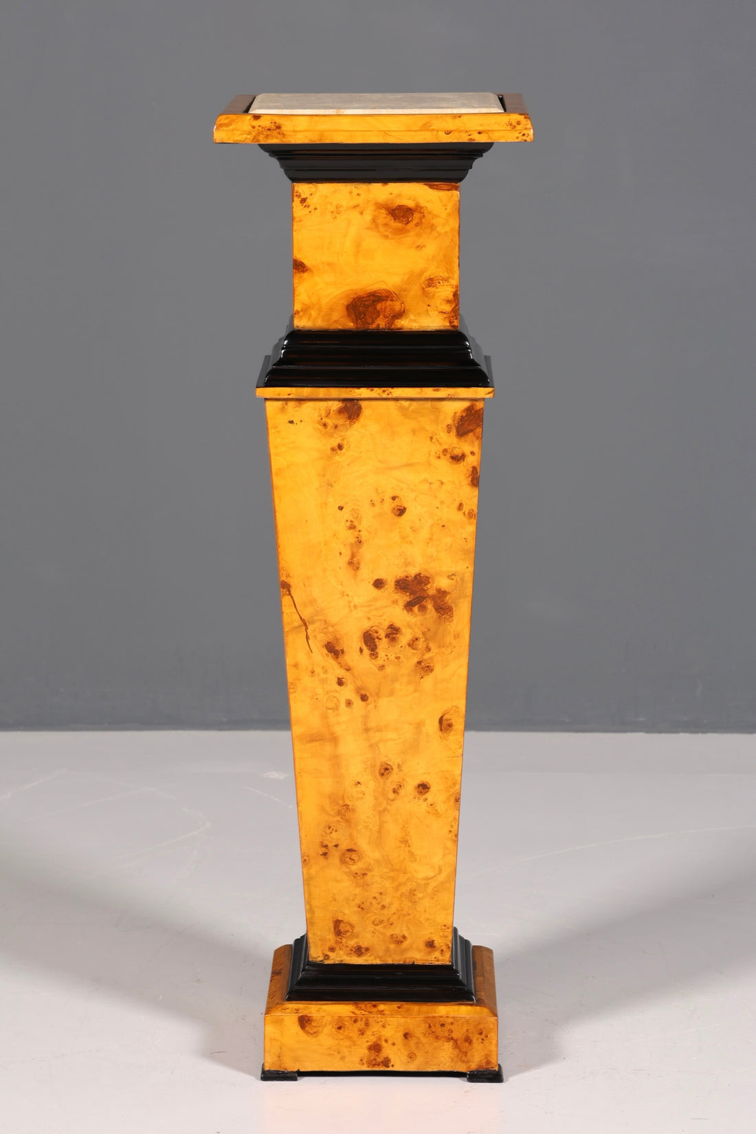 Stilvolle Biedermeier Stil Säule Blumensäule Marmor Blumentisch Ablagetisch