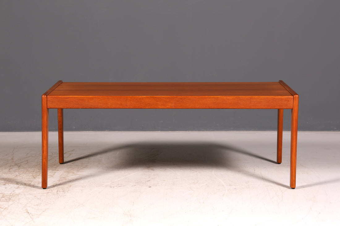 Wunderschöner Mid Century Couchtisch Teak Retro Ablagetisch Vintage Coffee Table 70er Jahre Wohnzimmertisch