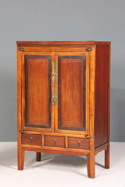 Wunderschöner Chinesischer Schrank China Kommode Asia Wäscheschrank Dielenschrank