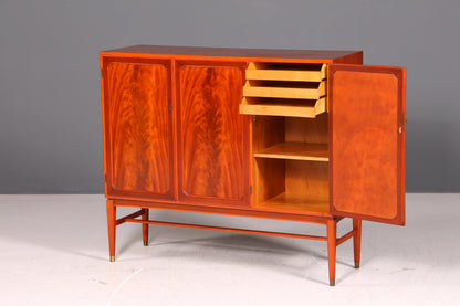 Wunderschöner Mid Century Schrank Highboard Vintage Wäscheschrank Aktenschrank Kommode 60er Massiv Holz Retro Skandinavisch
