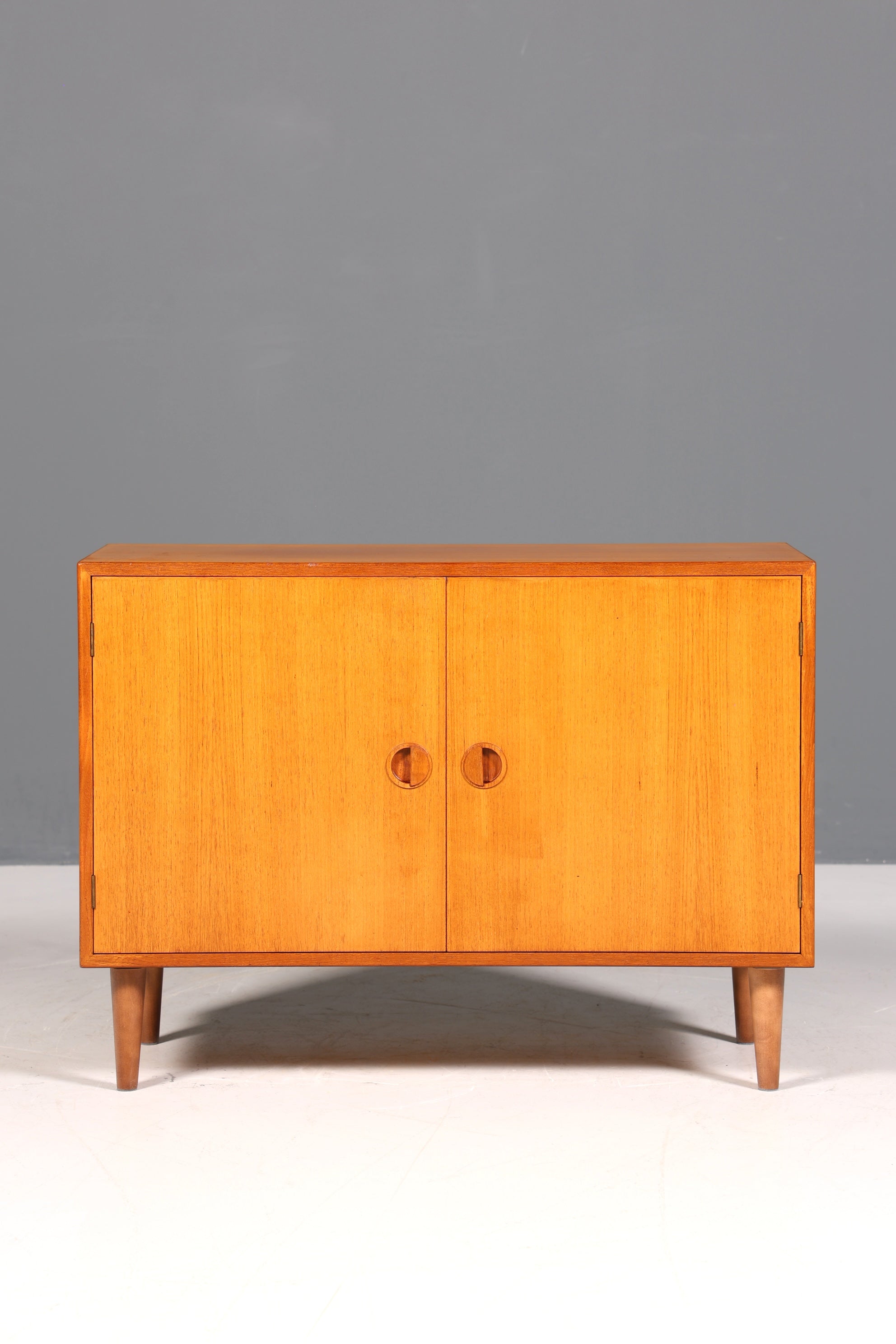 Wunderschöner Mid Century Schrank Vintage Kommode Teak Holz Retro Flur Kommode 60s Regal Sideboard
