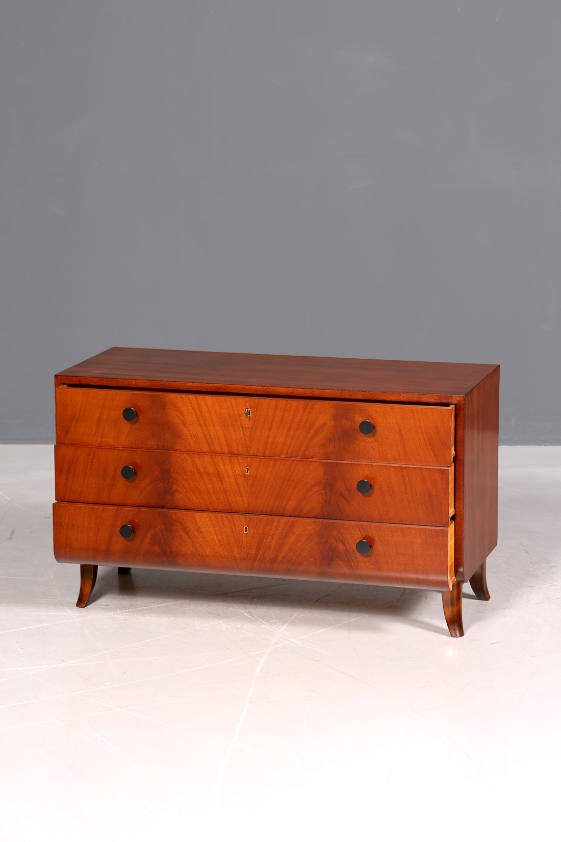 Wunderschöne Mid Century Kommode Vintage Danish Design TV Sideboard 60s Schrank Flurkommode