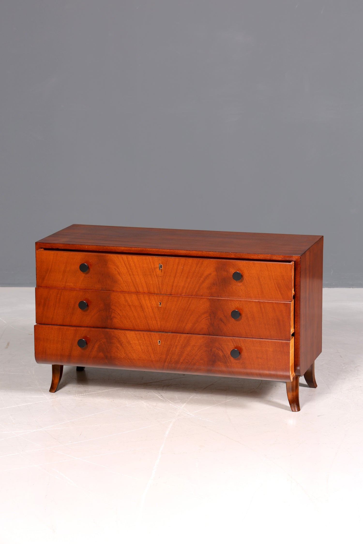 Wunderschöne Mid Century Kommode Vintage Danish Design TV Sideboard 60s Schrank Flurkommode