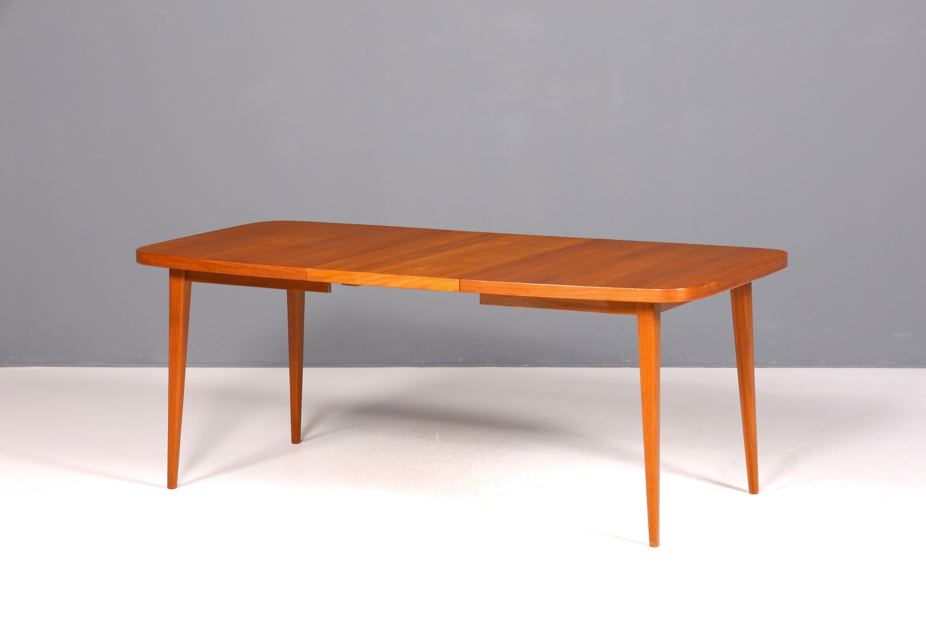 Traumhafter Mid Century Esstisch ausziehbarer Danish Design Teak Holz Küchentisch Vintage Esszimmer Tisch