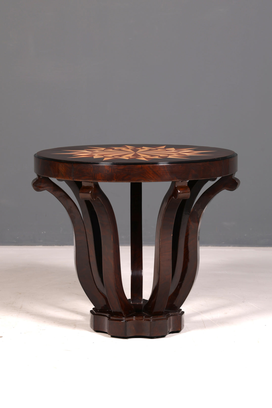 Wunderschöner Art Deco Stil Couchtisch Antik Stil Luxus Beistelltisch Wohnzimmer Ablagetisch