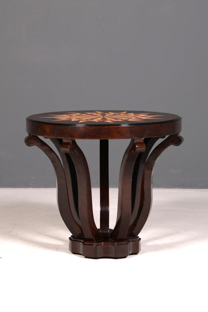 Wunderschöner Art Deco Stil Couchtisch Antik Stil Luxus Beistelltisch Wohnzimmer Ablagetisch