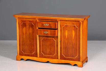Wunderschönes Englisches Sideboard Eibe Schrank Antik Stil Buffetschrank Kommode