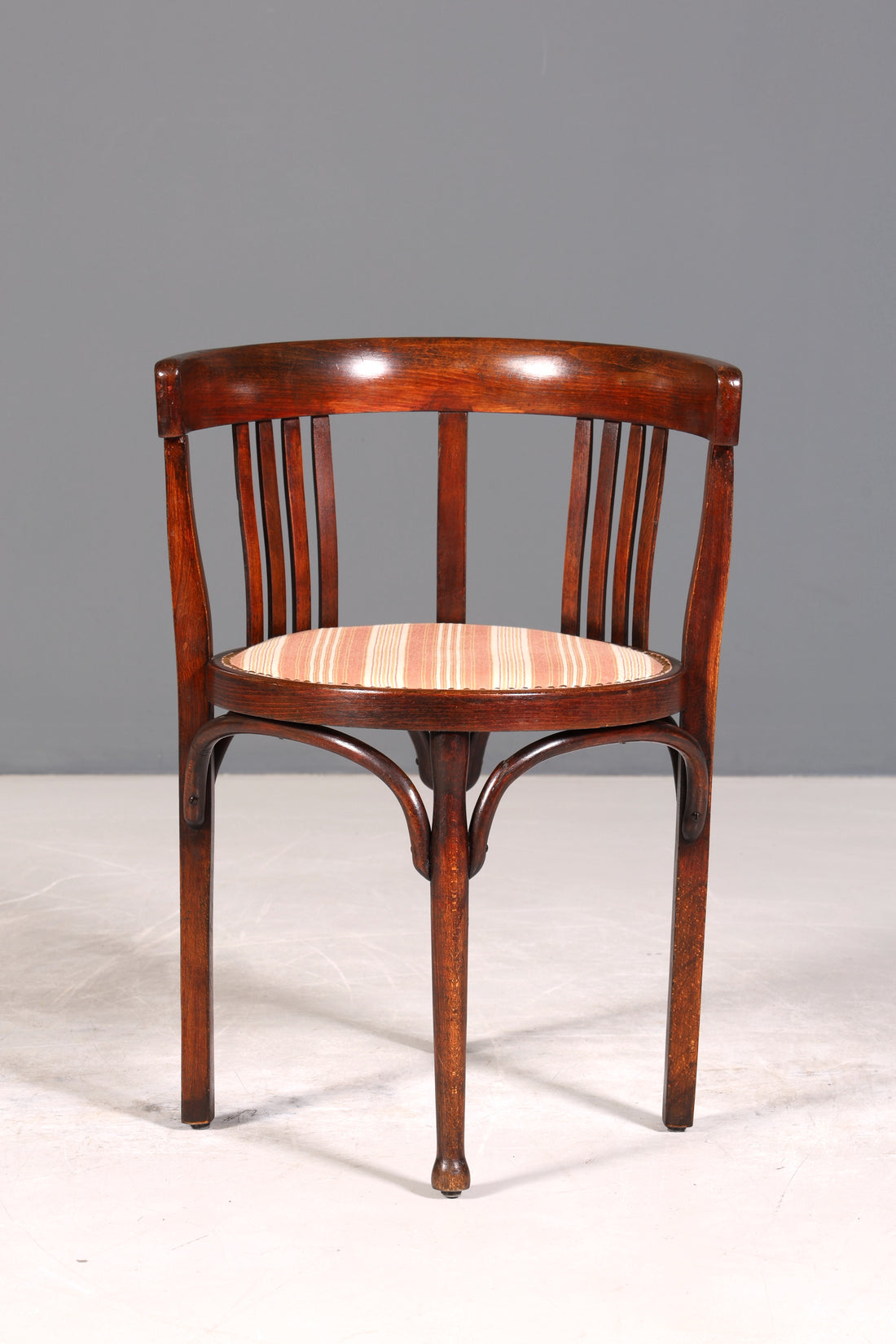 Wunderschöner Jugendstil Stuhl Bugholz Armlehnstuhl Thonet Stil Sekretär Stuhl Küchenstuhl