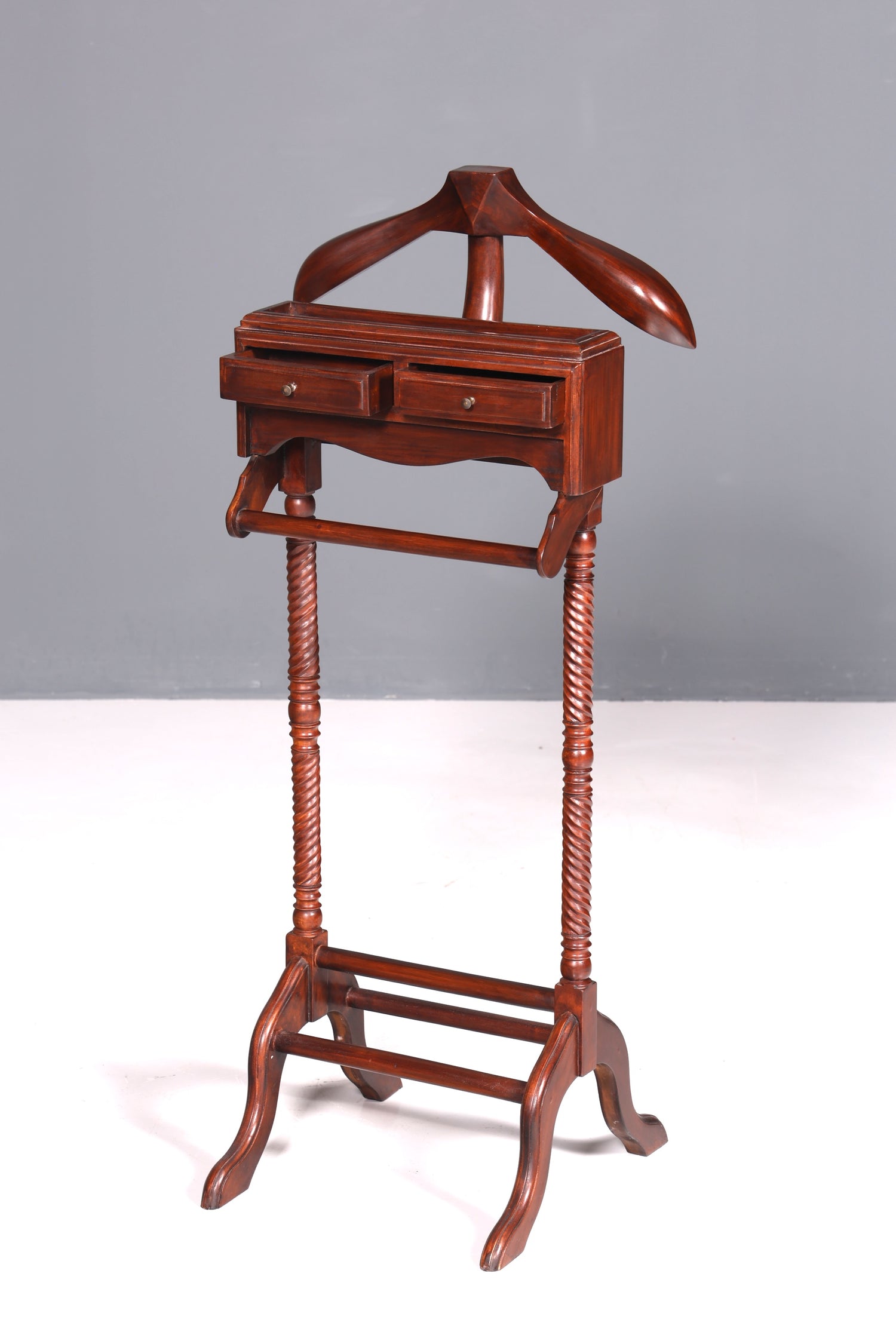 Wunderschöner Gründerzeit Kleiderbutler Antik Kleiderständer echt Holz Herrendiener Kleider Ablage Stummer Diener