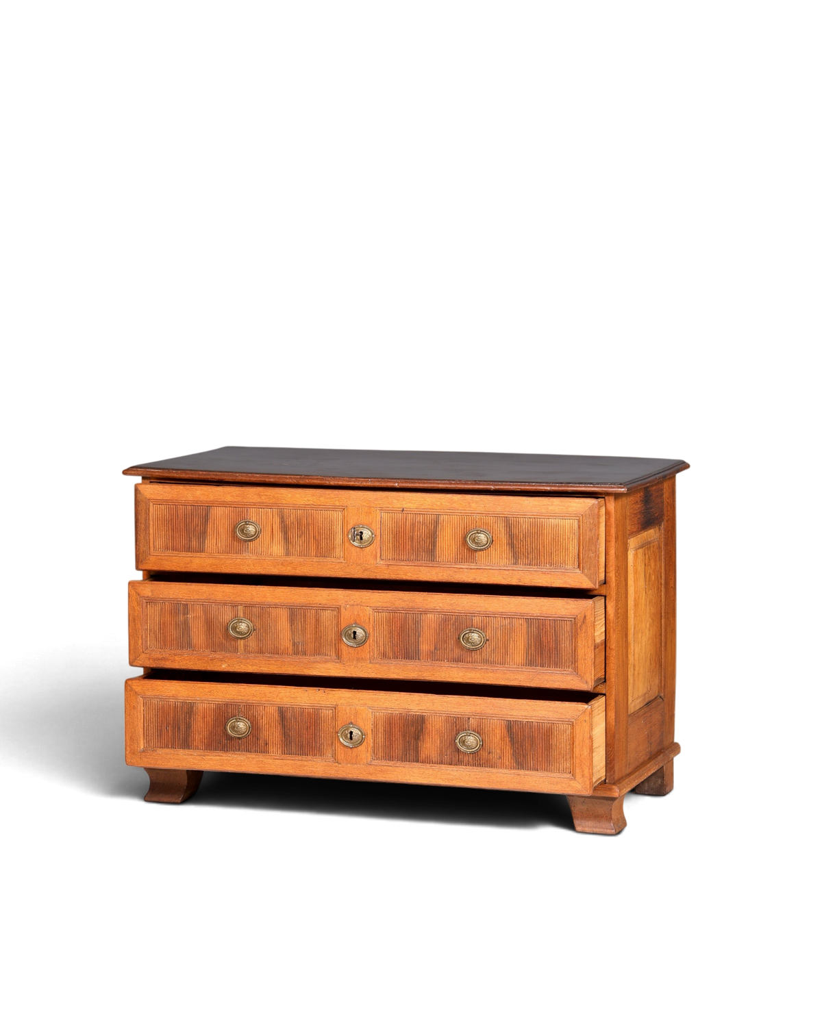 Beeindruckende Original Barock Kommode um 1780 Sideboard Antik massiv