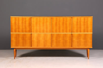 Stunning XXL Mid-Century Sideboard Retro Highboard 1960s Cabinet Sideboard Dresser solid wood