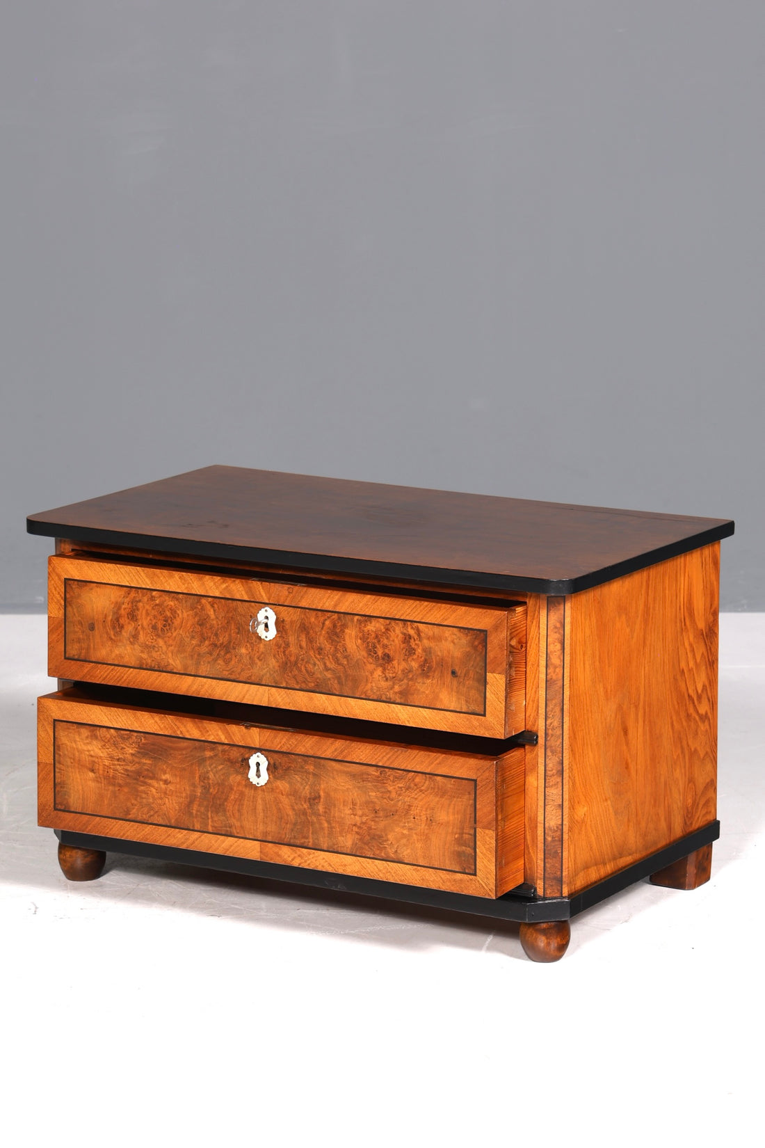 Wunderschöne Gründerzeit Kommode Louis Philippe echt Holz Schubladen Kommode um 1880