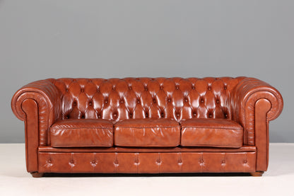 Wunderschönes Original Chesterfield Sofa 3-Sitzer Couch England Polstersofa