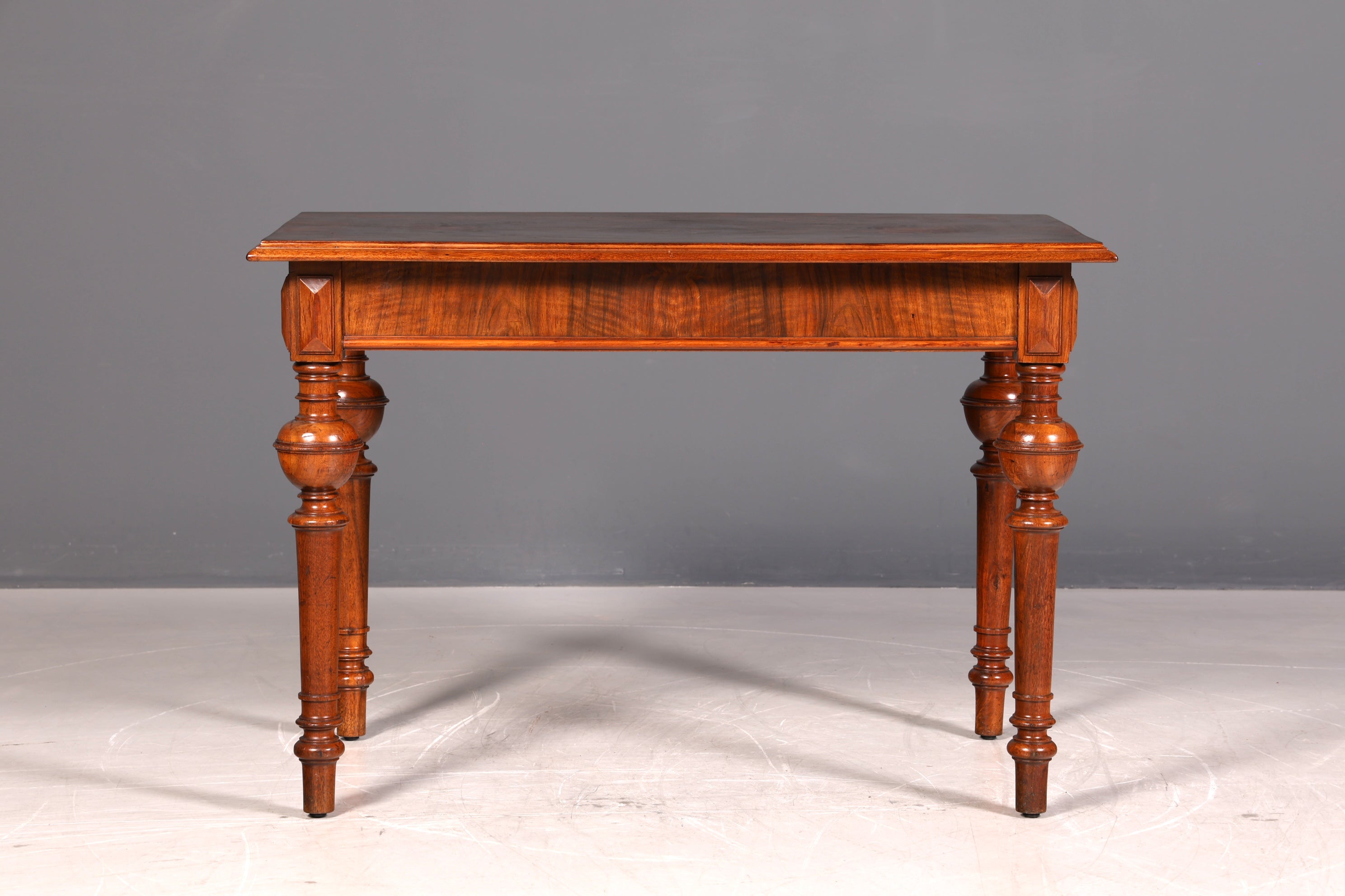 Antiker Gründerzeit Esstisch Esszimmertisch Massivholz Jugendstil Salon Tisch um 1890