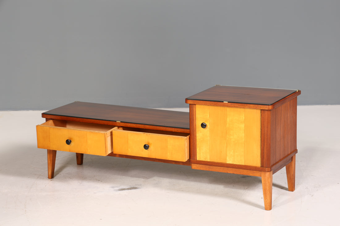Wunderschönes Mid Century Kommode Vintage TV Sideboard 60s Schrank Flurkommode