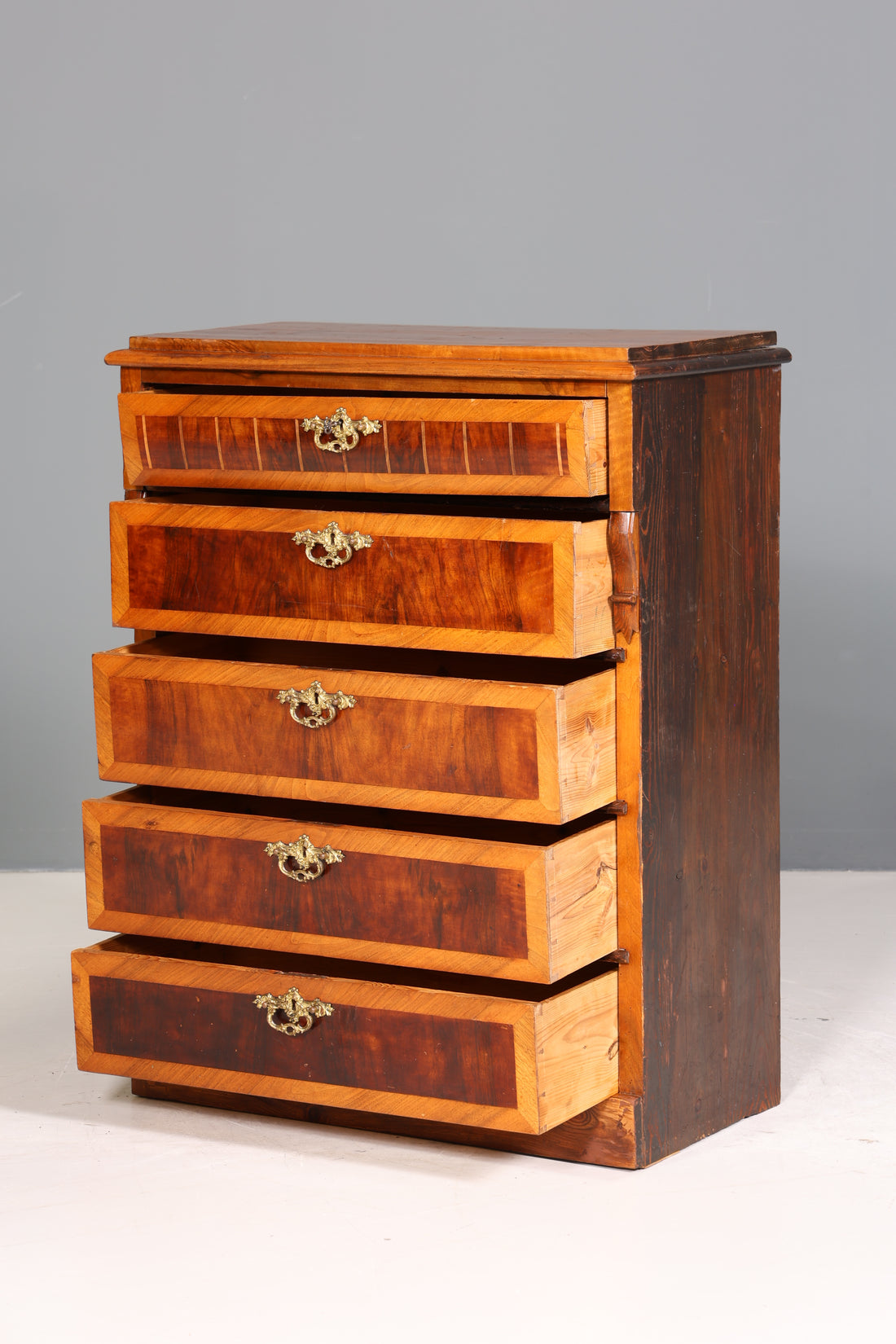 Wunderschöne Gründerzeit Kommode Jugendstil Schubladenkommode Antik Wäschekommode Vertiko