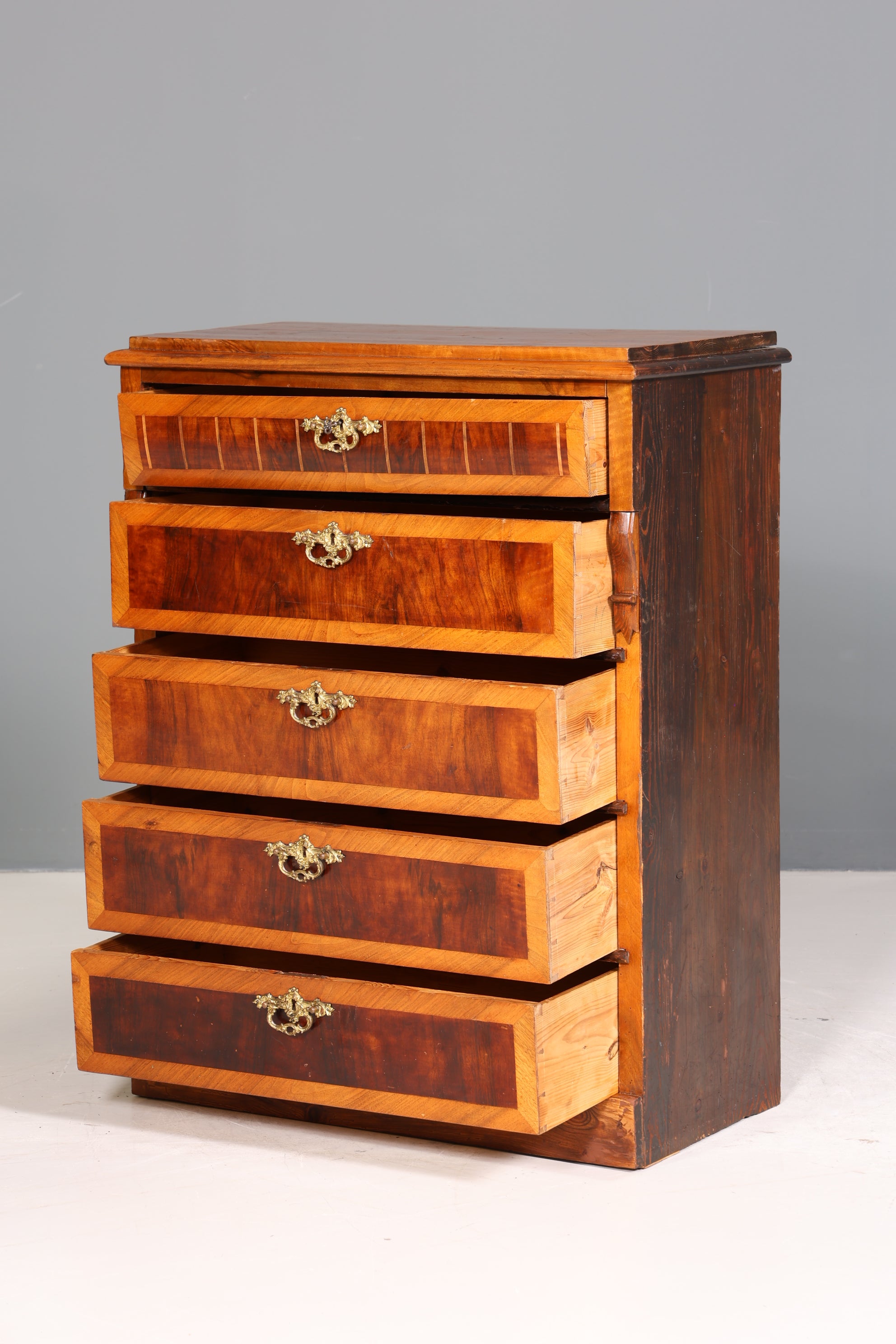 Wunderschöne Gründerzeit Kommode Jugendstil Schubladenkommode Antik Wäschekommode Vertiko
