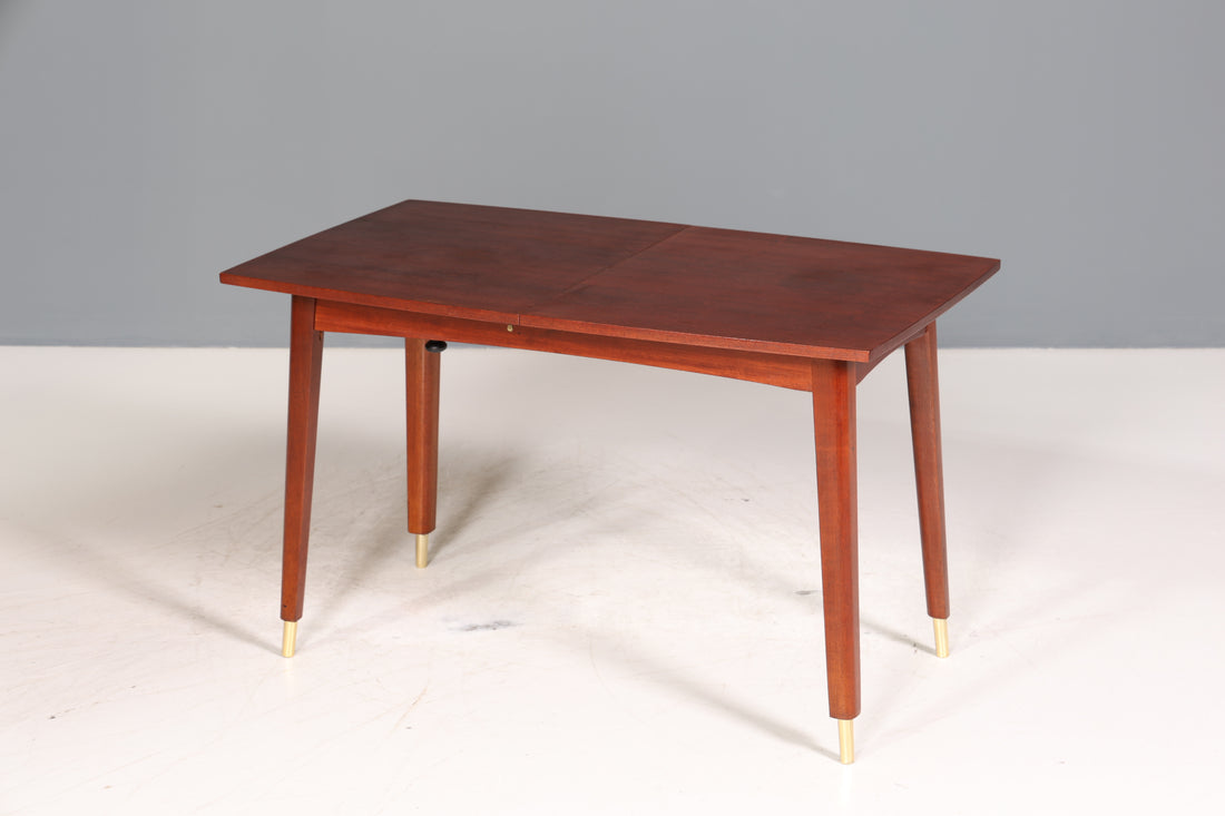 MID45| E017 Wunderschöner Mid Century Küchentisch Vintage Tisch ausziehbar und höhenverstellbar