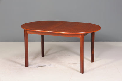 E892 Finish Schlichter Mid Century Esstisch ausziehbarer Vintage Tisch Retro Küchentisch
