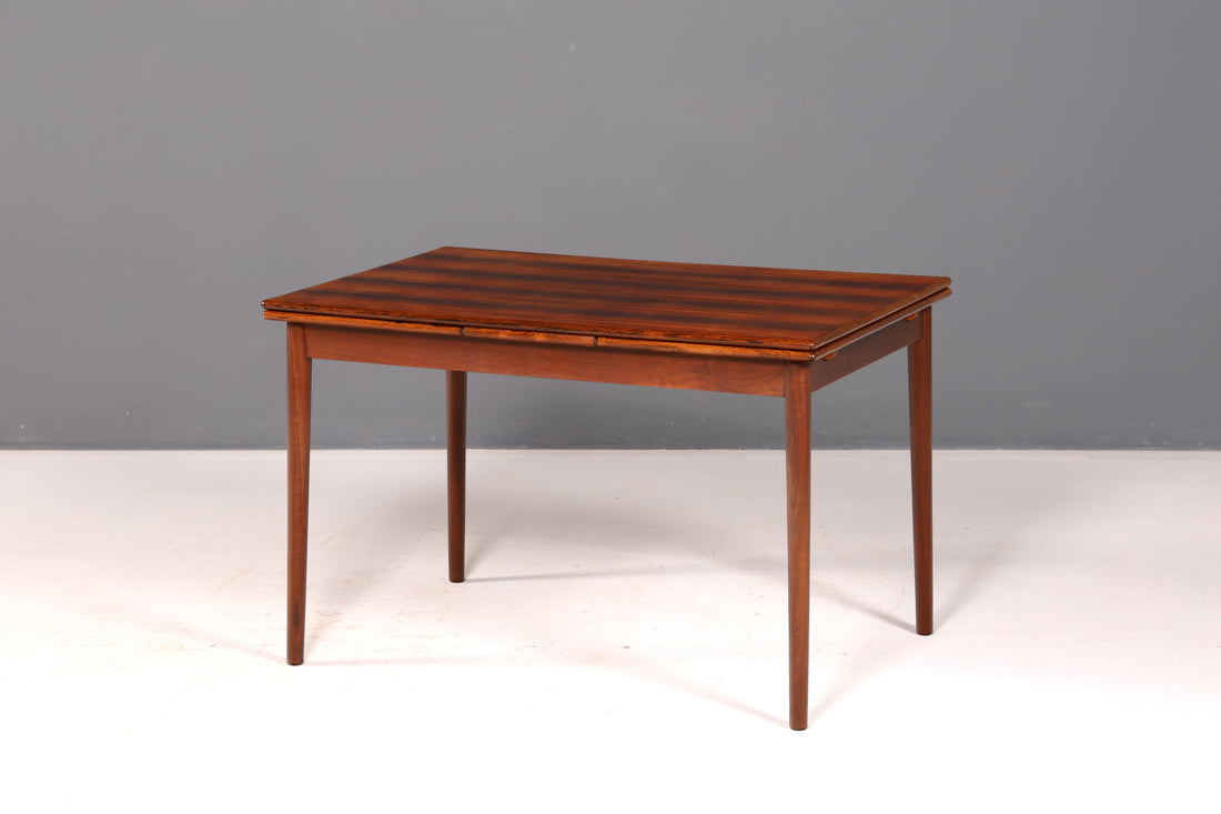 Edler Mid Century Esstisch Palisander Ausziehbar Vintage Tisch Retro Küchentisch Esszimmer