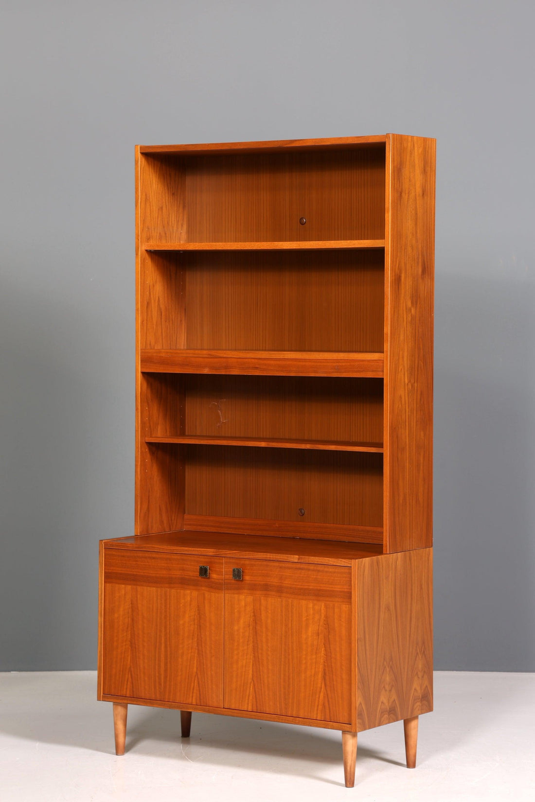 Schlichtes Mid Century Regal &quot;Made in Denmark&quot; Bücherregal Retro Schrank Danish Design Kommode