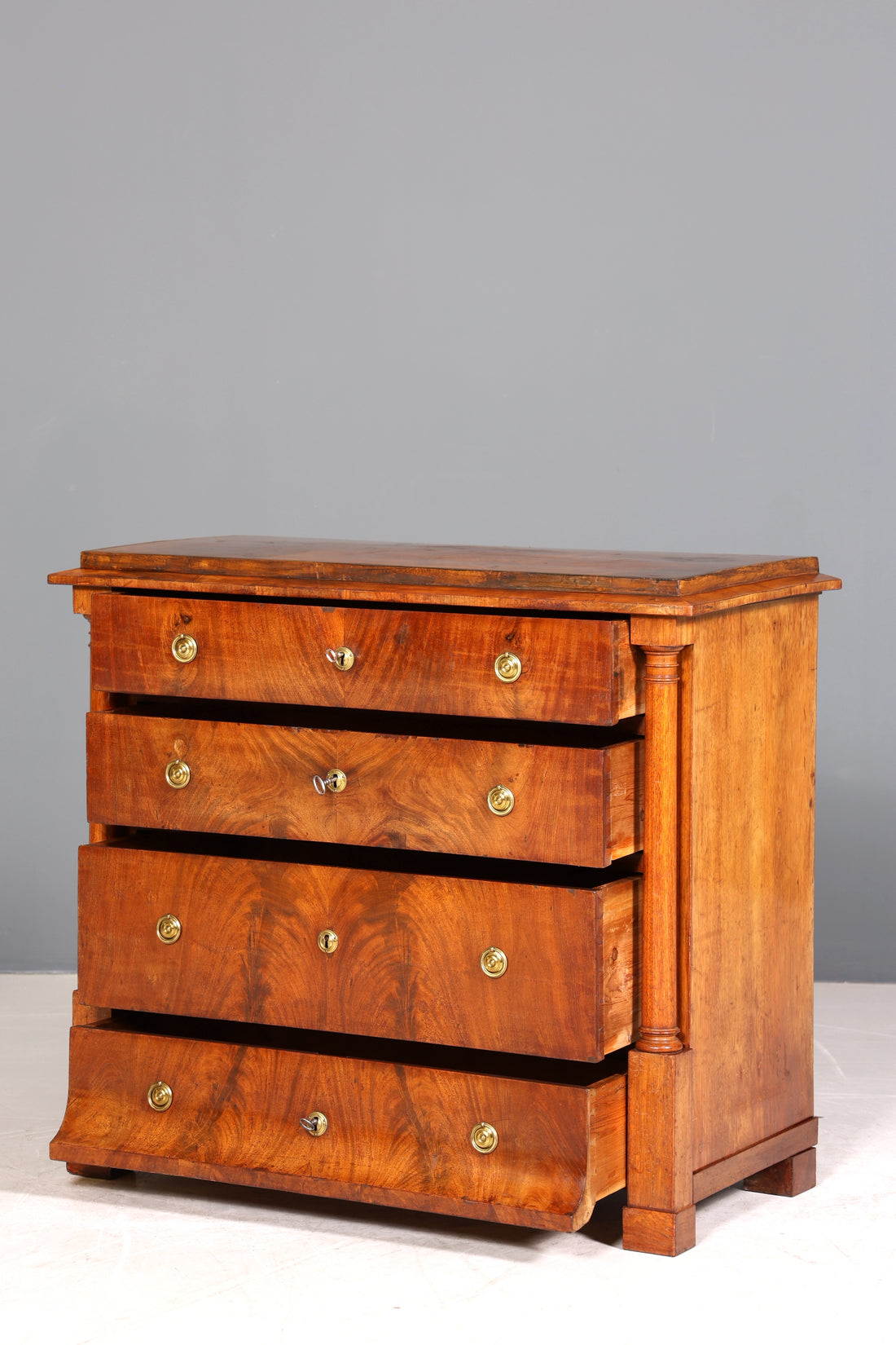 Wunderschöne Biedermeier Kommode Antik Schrank Schubladenkommode Wäschekommode