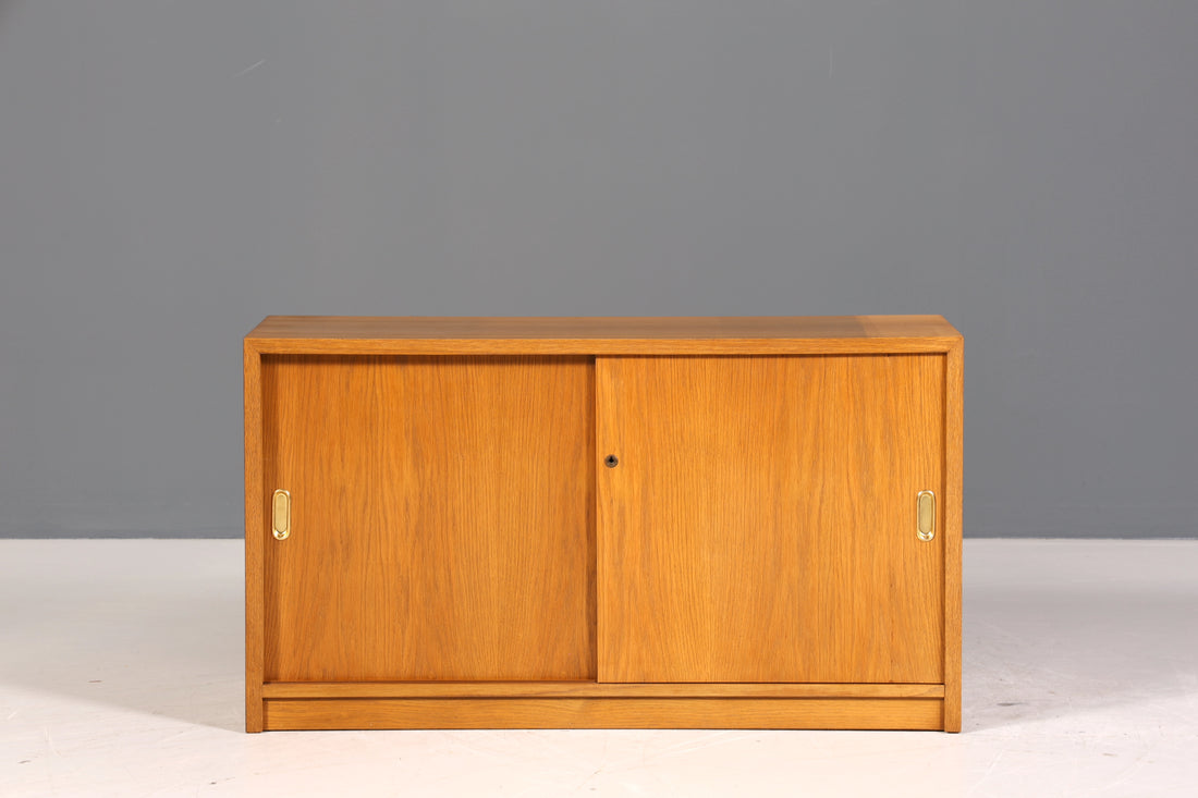 Wunderschöne Mid Century Kommode Vintage Schiebetür WB Schrank 60er Jahre 4 von 4