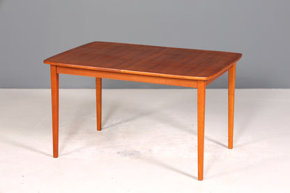 Traumhafter Mid Century Esstisch ausziehbarer Danish Design Teak Holz Küchentisch Esszimmer Tisch