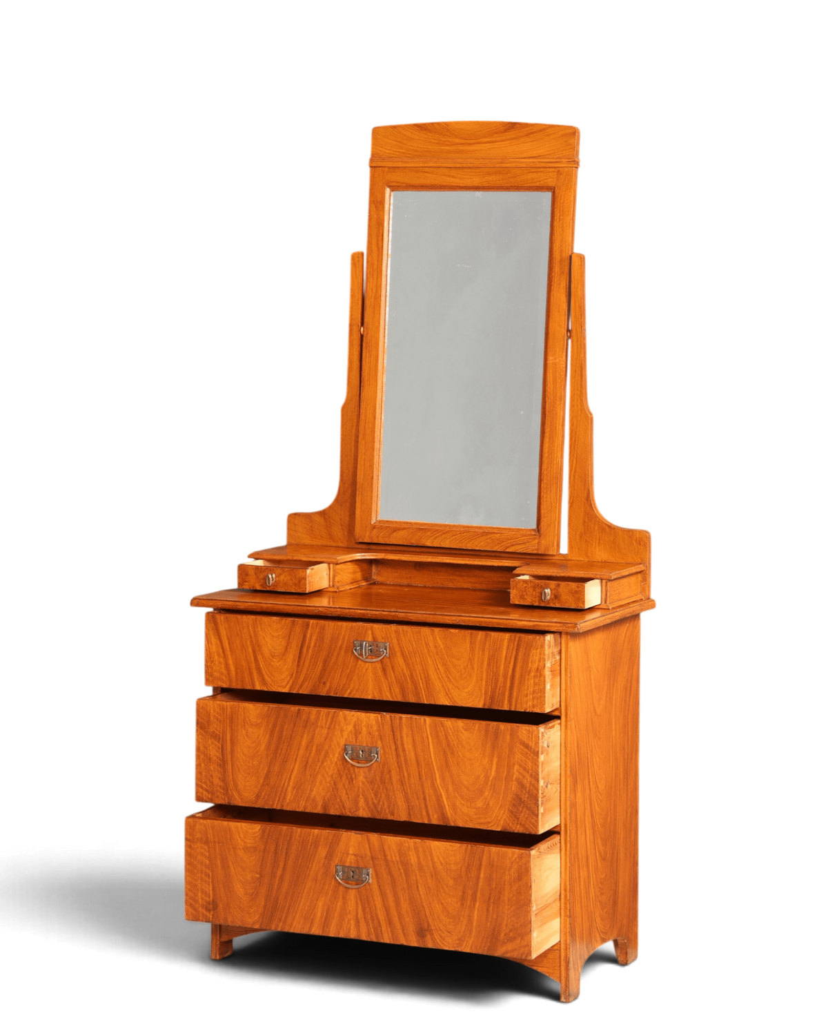 Jugendstil Kommode Antik Sideboard mit Spiegel Flurkommode