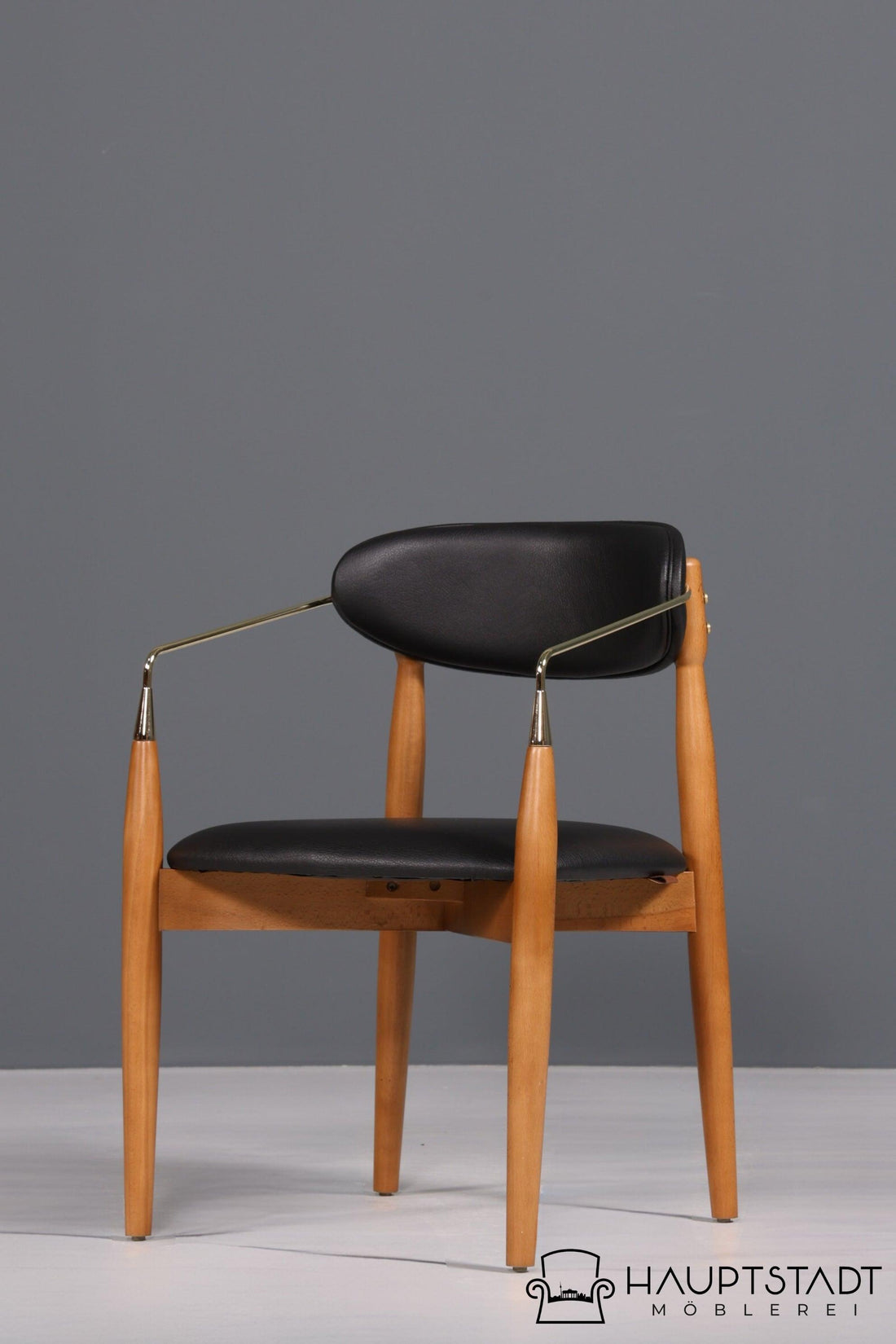 Edler Design Armlehnstuhl Lounge Sessel Dining Chair Brown