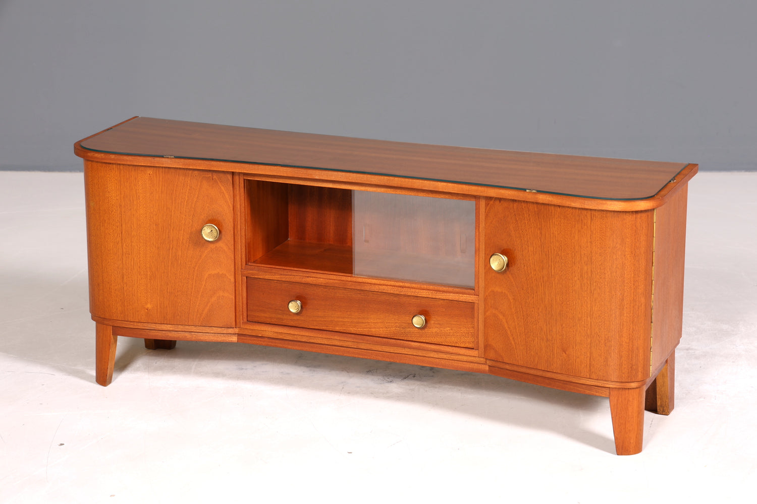 Wunderschönes Mid Century Sideboard Vintage Vitrine Kommode TV Schrank Flurkommode 60s